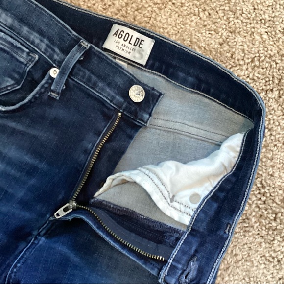 \Agolde\ Sophie High Rise Skinny Crop - Picture 12 of 14